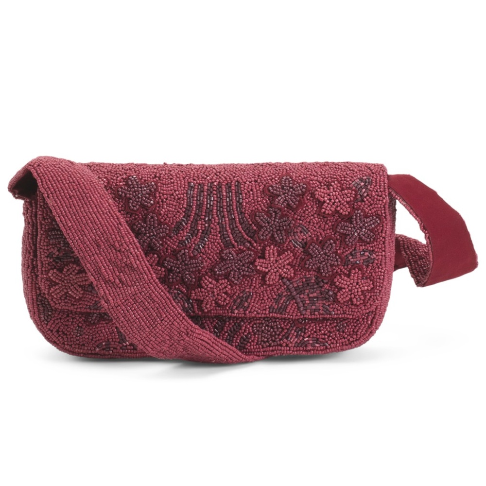Beaded Floral Bag